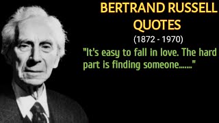 Best Bertrand Russell Quotes - Life Changing Quotes By Bertrand Russell - Bertrand Wise Quotes
