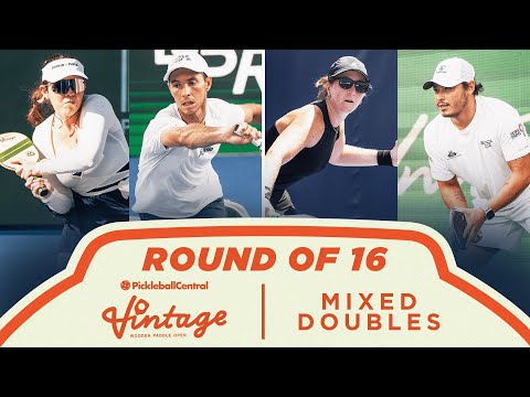 Johnson/Johnson V Humberg/De La Rosa at the Pickleball Central Sacramento Vintage Open