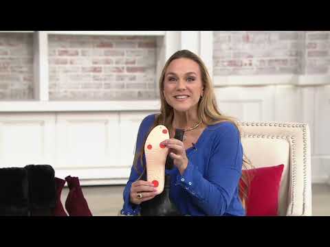 Earth Origins Leather Ankle Boots - Jane Zula on QVC