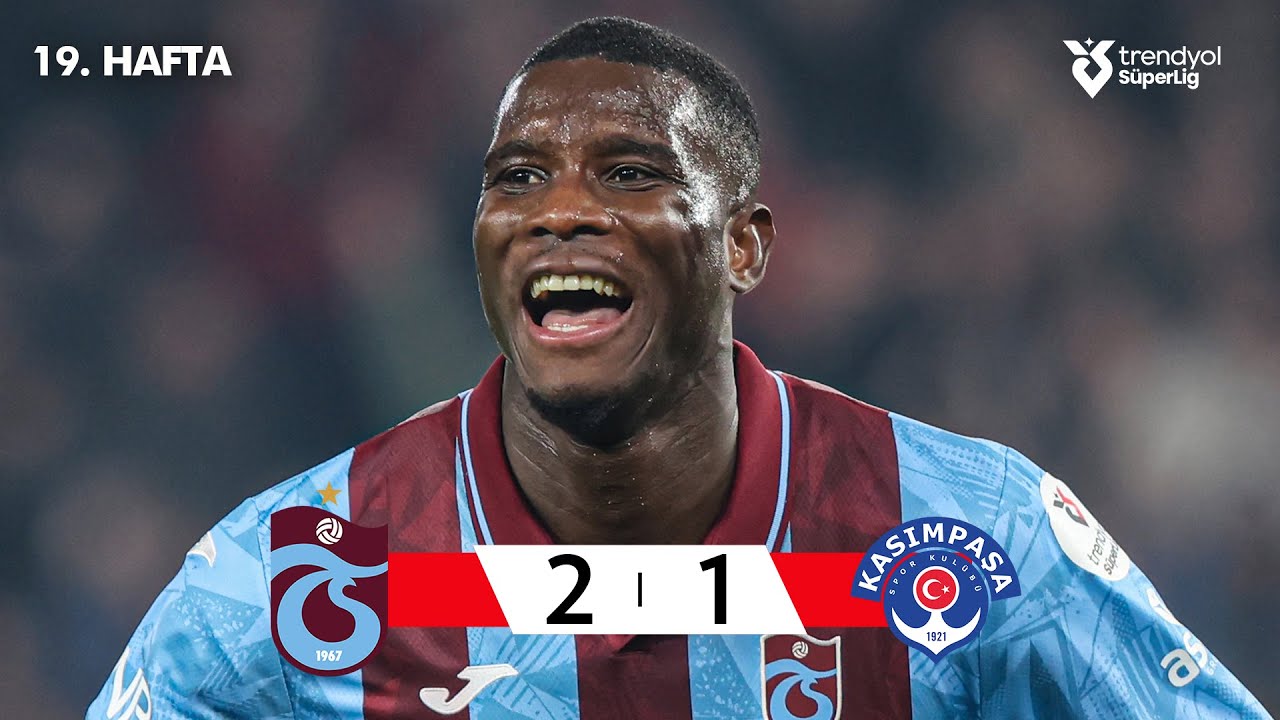 Trabzonspor vs Kasımpaşa Highlights