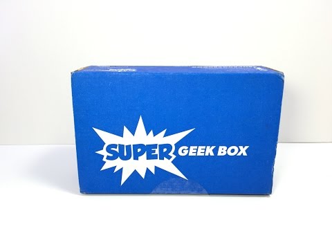 Unboxing: Super Geek Box - MAY 2016 - HERO