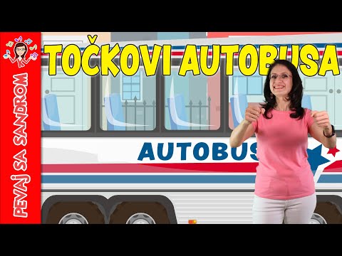 💖 Točkovi autobusa💖 Pevaj Sa Sandrom | Dečije pesme | Dečije priče