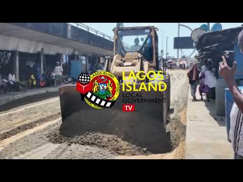 Lagos Island LG Kicks Off Second Phase Of Earthwork On Oja Oba Road Construction.