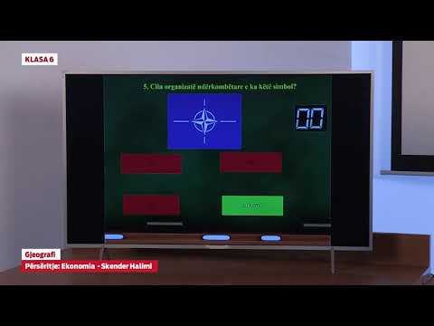 e Mesimi Klasa 6 - 6015 Gjeografi  - Përsëritje - Ekonomia