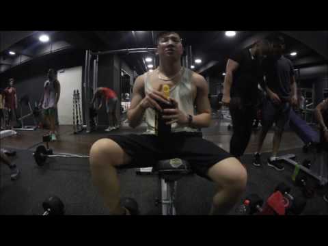 Chest day & Back day -Mcfit Hamburg - 27-28/7/2016