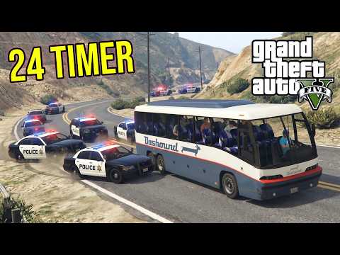 24 TIMERS Bustur! // GTA 5 Online Dansk
