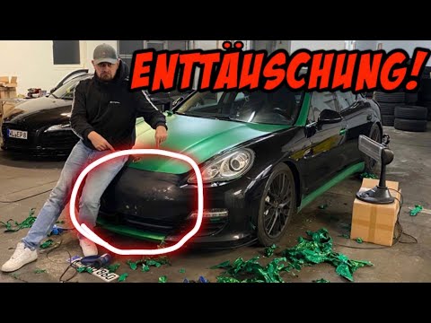 The film is coming off the Panamera | Catastrophic paint condition!
