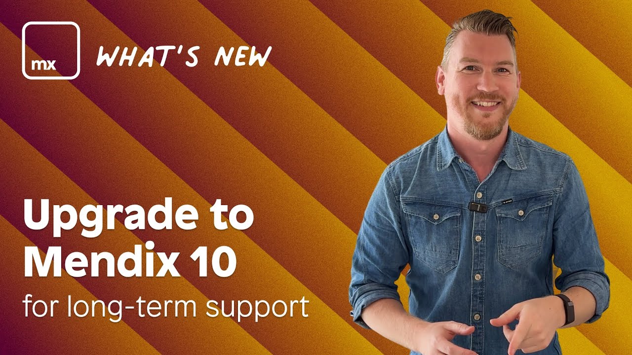 Upgrade to Mendix 10 for long-term support - Mendix 10.24 Release Video