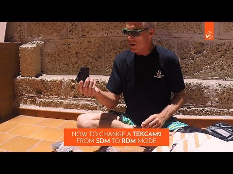 How to Change a Tekcam2 from SDM to RDM mode