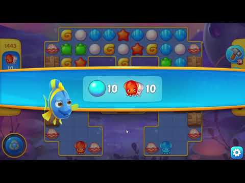 Fishdom 1443 Level - NO BooSTERS