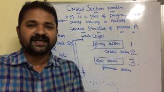 Critical Section Problem in operating system | Process Synchronization