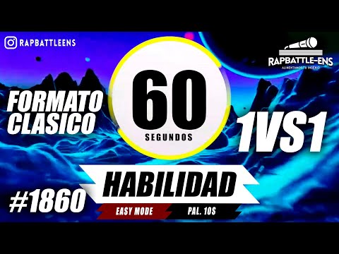 🎤 Formato FMS 1VS1 🔥 Base de Rap Para Improvisar Con Palabras | ENTRENAMIENTO FMS #1860