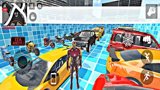 IronMan Created ⚠️ Underwater Parking For Sports Bikes & Cars Indian 🇮🇳 Theft Auto Aura Simulator
