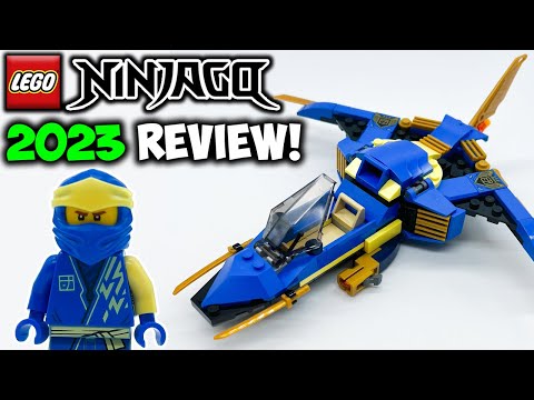Jay's Lightning Jet EVO Review! LEGO Ninjago Set 71784