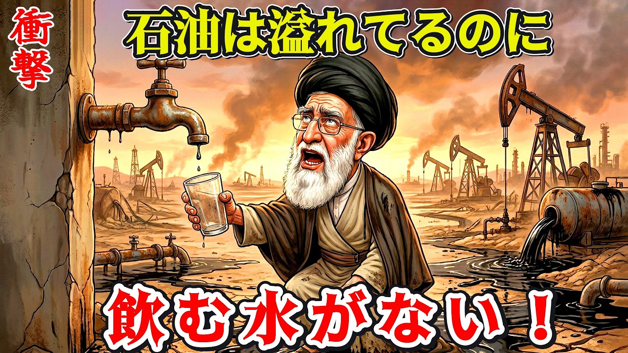 「水をよこせ！」石油は溢れるほどあるのに水は0%？世界第4位の産油国イランが「水」のせいで崩壊の危機に瀕している理由