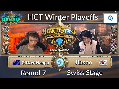 HCT Winter Asia-Pacific: CitizenNappa vs Jinsoo - Season 3 2018 | Day 2 Swiss Stage Round 7