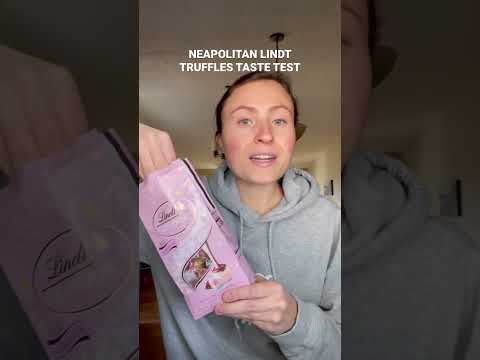 Neapolitan Lindt Lindor Chocolate Taste Test!