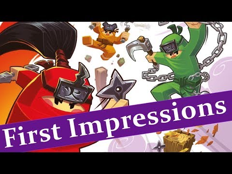 Ninja Academy Review (Tabletop Gaming Live 2019)