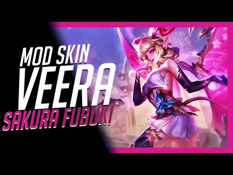 Rov | Mod Skin Veera Sakura Fubuki : มอดสกิน วีร่า ซากุระ ฟุบูกิ ล่าสุด 1.47