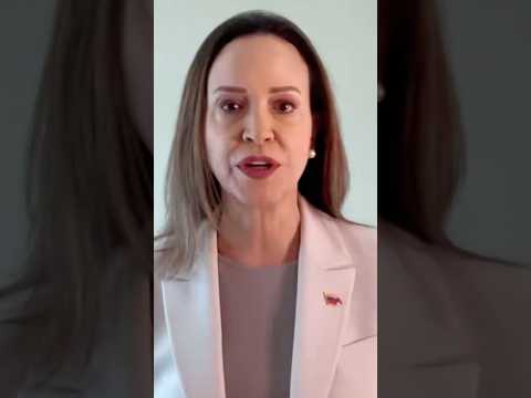 CORINA MACHADO reacciona al acuerdo petrolero de TRUMP y DELCY RODRÍGUEZ #shorts
