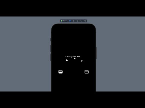SwiftUI: Create Files Copying Animation