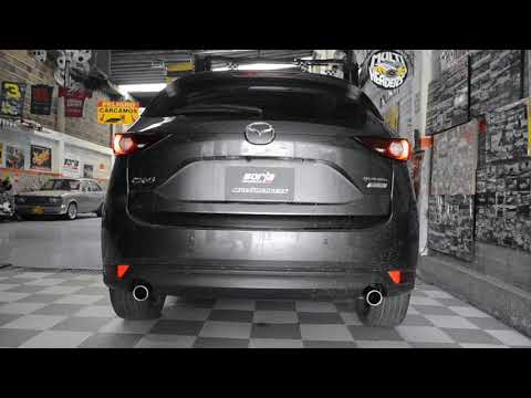 Mazda Cx5 - Rear section + Borla