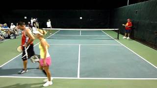 USAPA Pickleball Nationals 2013 Mixed Doubles 35+ Championship video presented by Valenti Sports