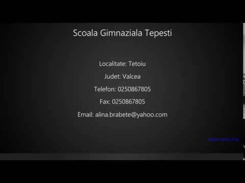 Scoala Gimnaziala Tepesti Tetoiu