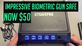Impressive $50 Biometric Gun Safe !!!  