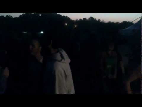 Sardinia Reggae festival 2012  ABA SHANTI I playin on 48 Roots Sound System