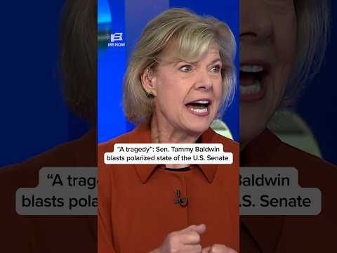 'A tragedy': Sen. Tammy Baldwin blasts polarized state of the U.S. Senate