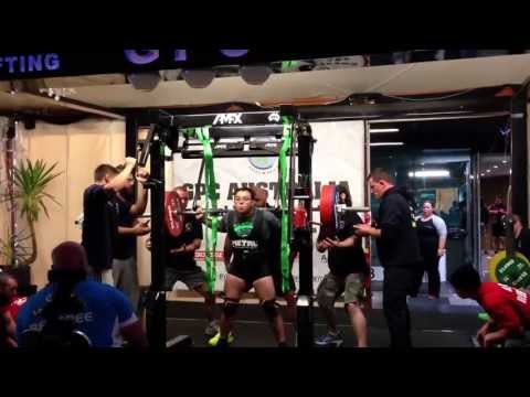 GPC Australia Nationals 2013 - Equipped squat - 3rd attempt - 272.5kg
