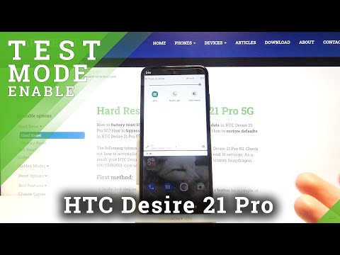 HTC Desire 21 Pro   Enable Disable NFC