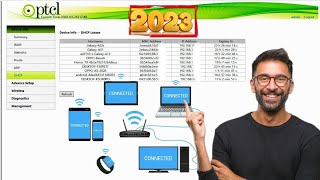 How To Check Devices Connected To Wifi Router 2023 || Ptcl Router