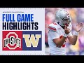Ohio State Buckeyes Vs Washington Huskies Full Game Highlights College Football Week 5
