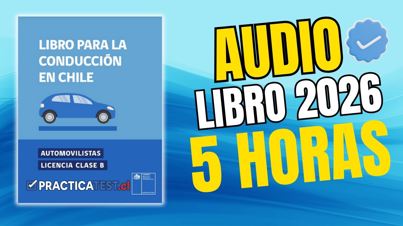 Libro para la Conducción en Chile Conaset - Último Libro Clase B Chile 2026