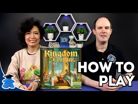 Kingdom Crossing - Official How to Play. Complete, Clear, Concise Board Game Tutorial