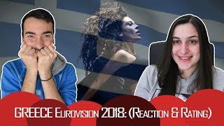 GREECE Eurovision 2018: Reaction and Rating (Yianna Terzi - &quot;Oneiro Mou&quot;)