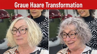 Es war einfach wunderschön, ihre Reaktion zu sehen ✨ Die Freude darüber, das „Barbie-Blond“#friseur