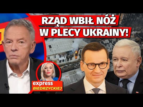 NÓŻ W PLECY Ukrainy! Wizerunek LEGŁ W GRUZACH. Rosati: PiS stosuje STALINOWSKIE METODY