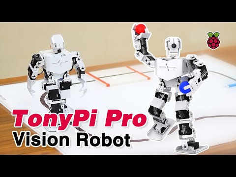 ROBOT DE CONSTRUCTION ET PROGRAMMATION HUMANOIDE TONYPI PRO HIWONDER RASPBERRY PI 4B 4 GO KIT DE DÉVELOPPEMENT PROFESSIONNEL_3