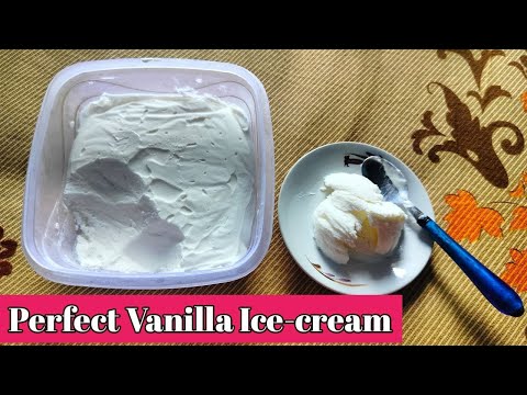 Vanilla Ice-cream!! 🤤 #homemade #vanilla #ice-cream #vanilla