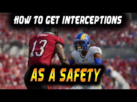 Madden NFL 23 - How To Get Interceptions As A Safety In Career Mode