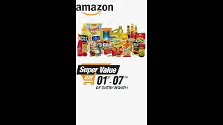 Amazon Super Value Day Sale March 2021 - Amazon Grocery Sale | Full Details - Deals & offers #Shorts