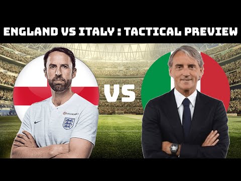 Tactical Analysis : England vs Italy | Southgate vs Mancini | Euro 2020 |