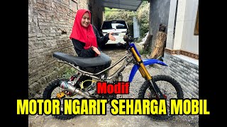 Download lagu MODIF MOTOR NGARIT JADI SEHARGA MOBIL mp3