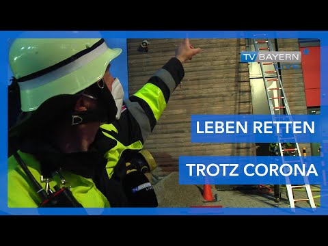 Lebenretten trotz Corona - Wie die Feuerwehr weiter für den Notfall trainiert