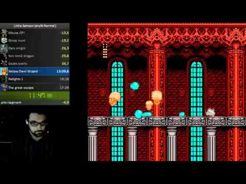 Little Samson speedrun Any% Normal no oob in 16:36