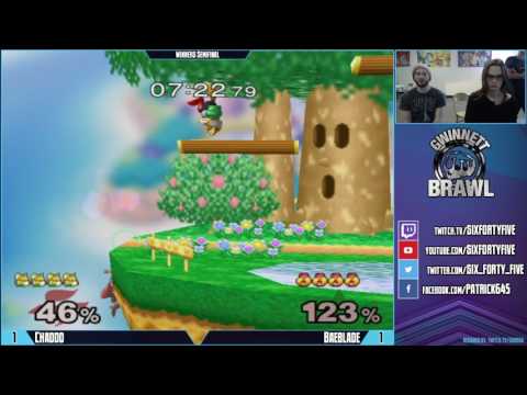 GB Oct 1, 2016 - SSBM Singles - Winners Semifinal - Chaddd vs Baeblade