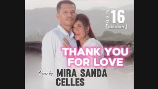 Download lagu LiVE Keyboard 🎹 || THANK YOU FOR LOVE || MIRA SANDA ft CELLES || The Wedding Party mp3